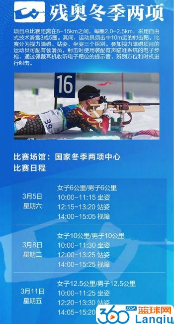 2022北京冬残奥会最新赛程表一览